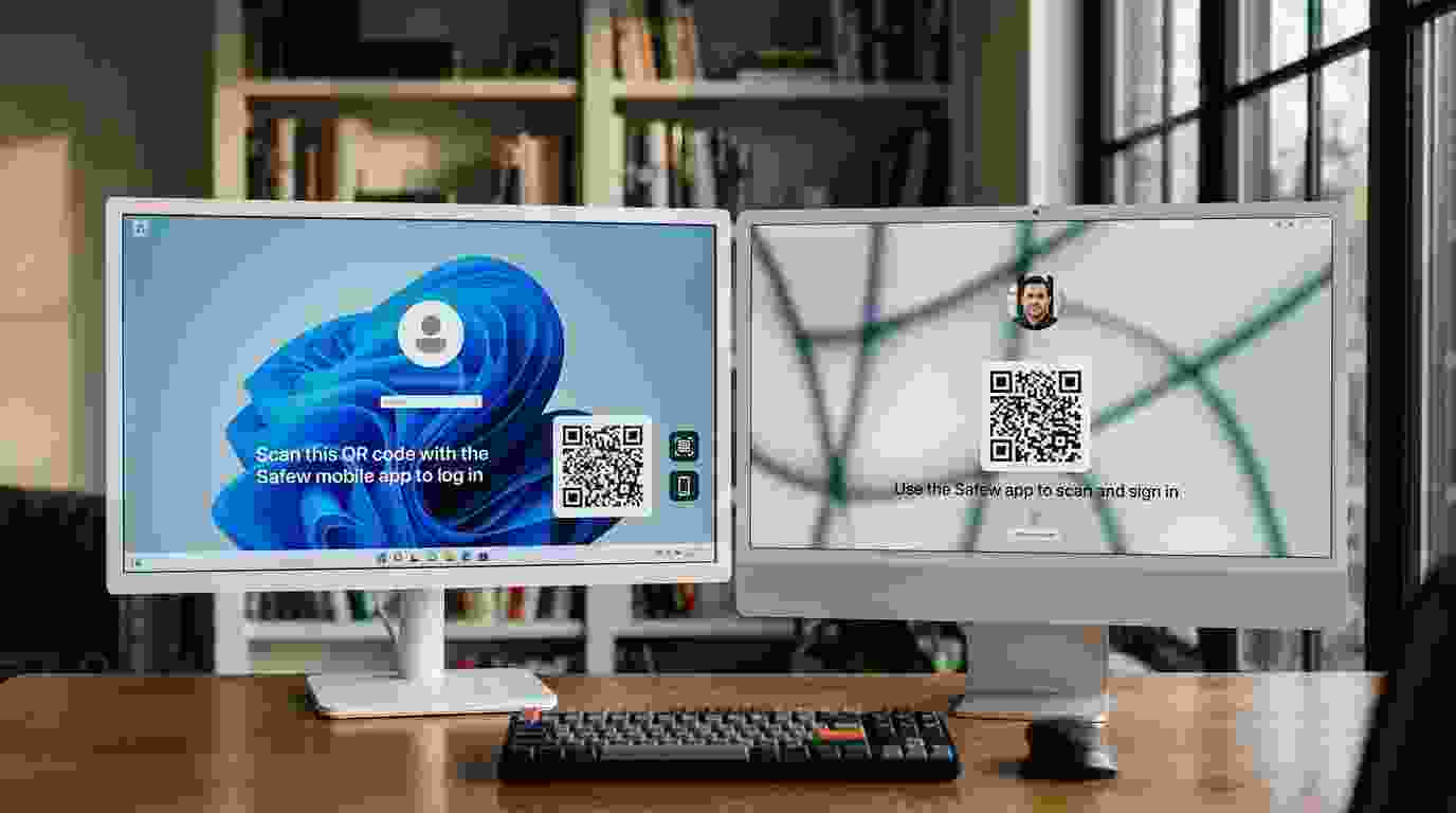 safew PC客户端的安装登录步骤及二维码扫描页面说明