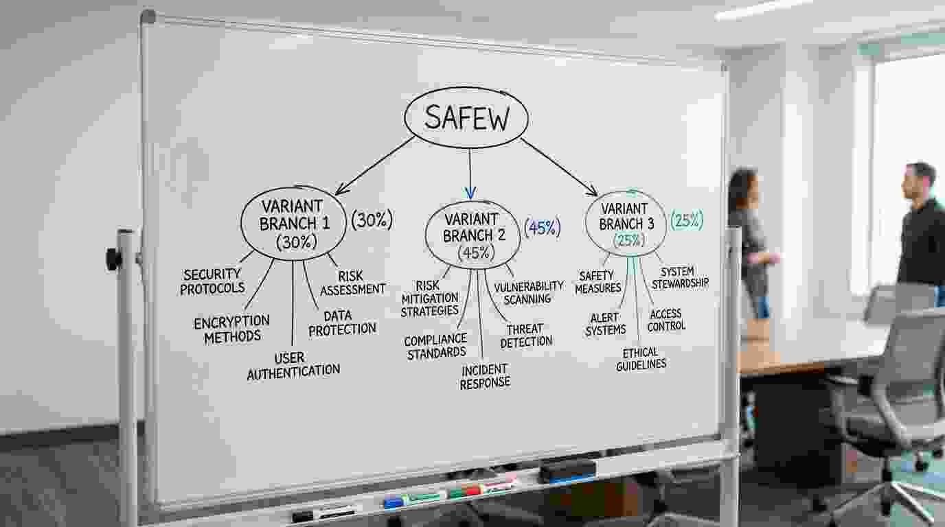 safew关键词规划策略中词簇分配的示意图表